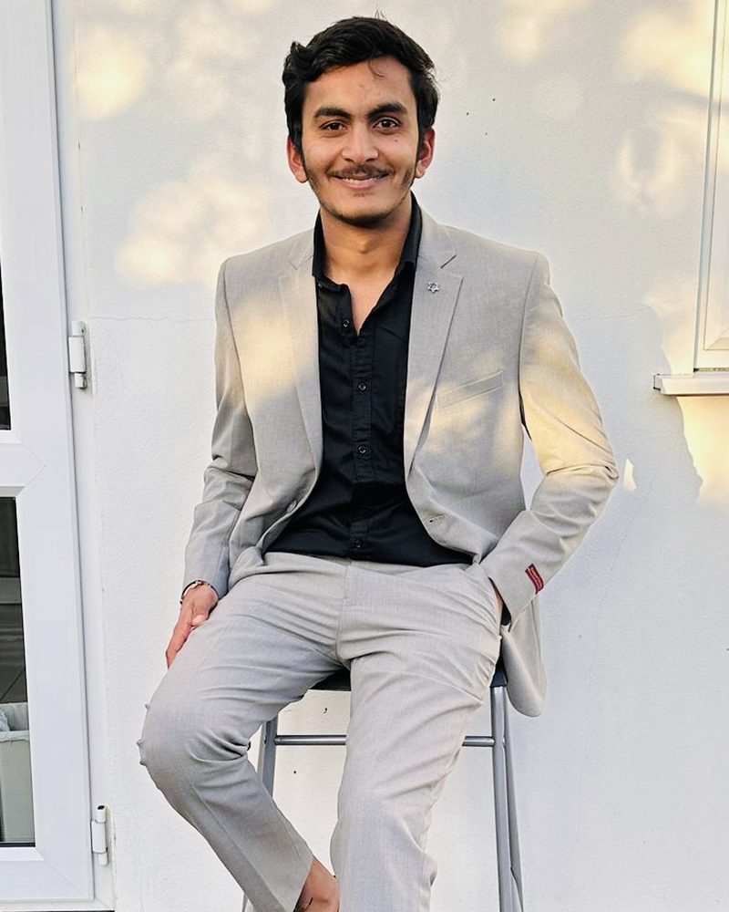Darsh Vaishnav, founder of Qentive